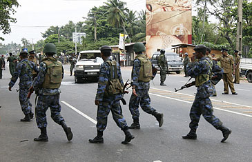 The conflict in Sri Lanka