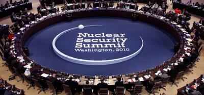 Forty-seven nations convened for the Nuclear Security Summit, held at the Washington Convention Center on April 13, 2010 in Washington, DC, where the NPR was discussed.