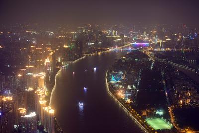 A view of the skyline of the southern Chinese city of Guangzhou. (Photo: AAP)