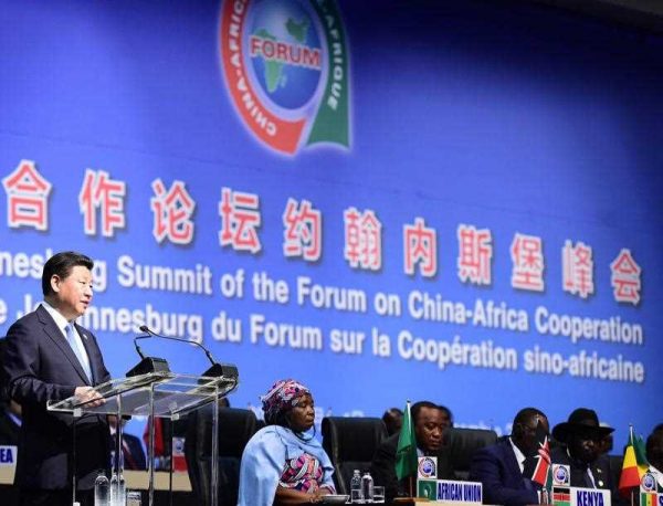 Chinese President Xi Jinping addressing delegates at the opening of the Forum on China-Africa Co-operation (FOCAC) Summit being held in Sandton, Johannesburg, South Africa, 04 December 2015. (Photo: AAP)