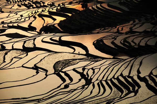 The Honghe Hani Rice Terraces in Southern Yunnan, China. (Photo: AAP).