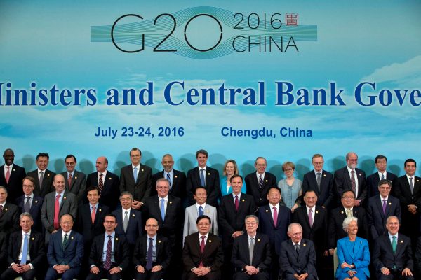 G20 Finance Ministers and Central Bank Governors group photo in Chengdu, China. (Photo: Reuters)