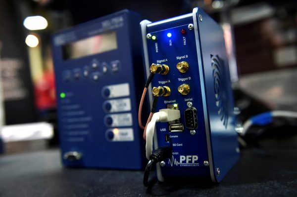 A power grid monitor device is displayed at the PFP Cybersecurity booth during the 2016 Black Hat cyber-security conference in Las Vegas, Nevada, United States, 3 August, 2016. (Photo: Reuters/David Becker).