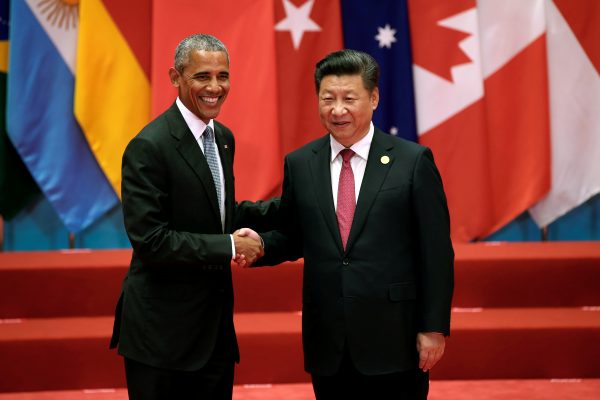 Chinese President Xi Jinping and US President Barack Obama shake hands during the G20 Summit in Hangzhou, China (Photo: Reuters)