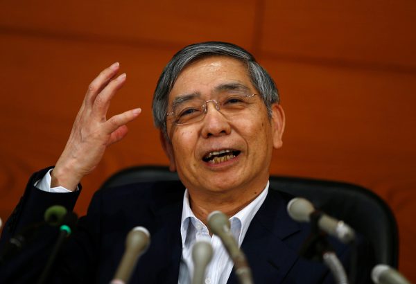 Bank of Japan (BOJ) Governor Haruhiko Kuroda attends a news conference in Tokyo, Japan, 16 June 2016. (Photo: Reuters/Thomas Peter).