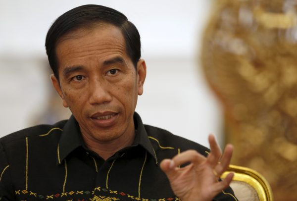 Indonesian President Joko Widodo gestures during an interview at the presidential palace in Jakarta, Indonesia (Photo: Reuters).