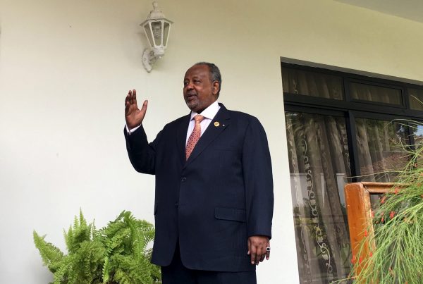 Djibouti's President Ismail Omar Guelleh in Addis Ababa, Ethiopia, 30 January, 2016 (Photo: Reuters/Edmund Blair).