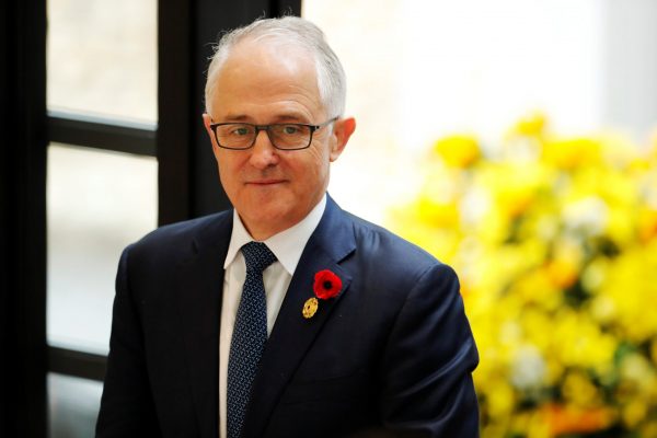 Australia's Prime Minister Malcolm Turnbull attends the APEC Economic Leaders' Meeting in Danang, Vietnam, 11 November, 2017 (Photo: Reuters/Jorge Silva).
