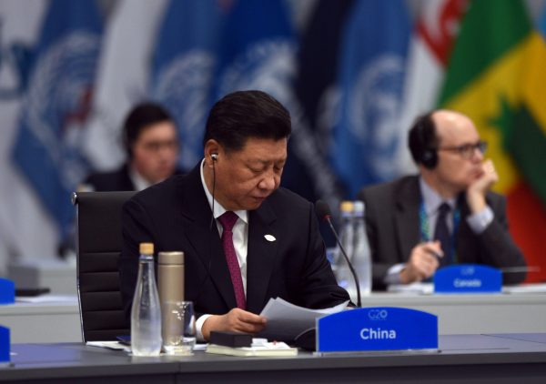 China's President Xi Jinping attends the plenary session at the G20 leaders summit in Buenos Aires, Argentina, 1 December 2018 (Photo: G20 Reuters/Argentina/Handout).