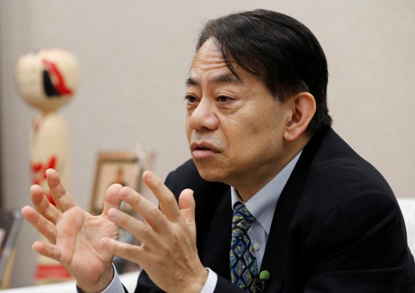 Asian Development Bank President-elect Masatsugu Asakawa speaks during an interview with Reuters in Tokyo, Japan, 29 November, 2019 (Reuters/Kyung-Hoon).