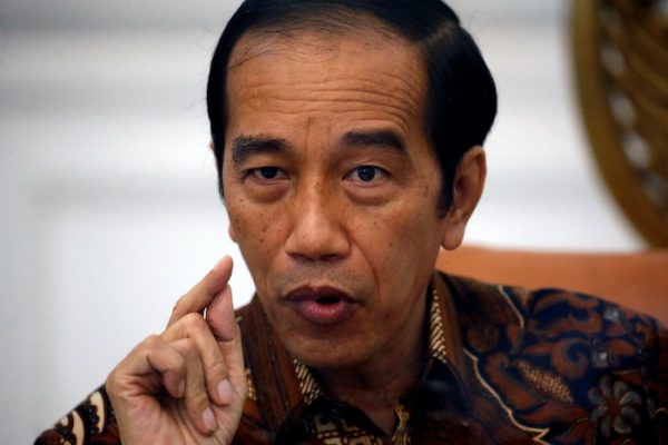 Indonesian President Joko Widodo gestures during an interview with Reuters at the presidential palace in Jakarta, Indonesia, 13 November, 2020 (Photo: Reuters/Willy Kurniawan).