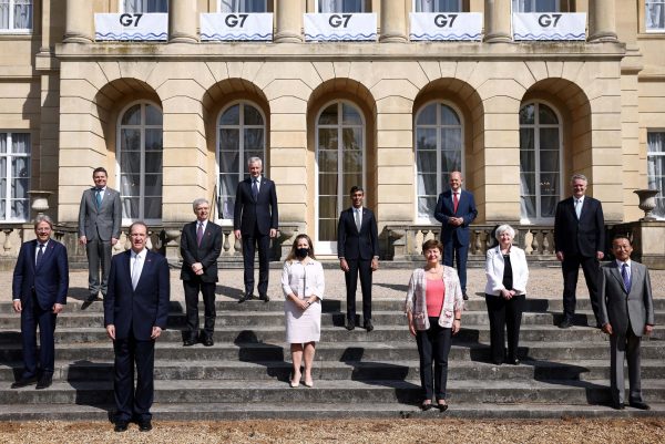 G7 finance ministers meeting at Lancaster House in London, Britain, 5 June 2021 (Photo: Reuters/Henry Nicholls).