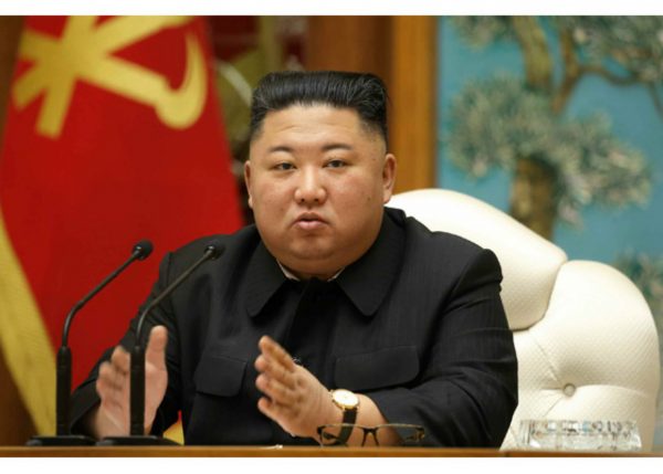 The photo, published 30 December 2020, shows the chairman of the North Korean State Affairs Committee, Kim Jong-un, during a politburo meeting of the ruling Workers' Party (WPK). As a result of the border closure, North Korea's trade volume with China in the first 10 months of this year dropped by 75 per cent. That led to a shortage of raw materials that sank the operating rate of North Korea's factories to its lowest level since Kim took power in late 2011, and a four-fold increase in the price of imported food as sugar and seasonings (Photo: Reuters/Latin America News Agency).