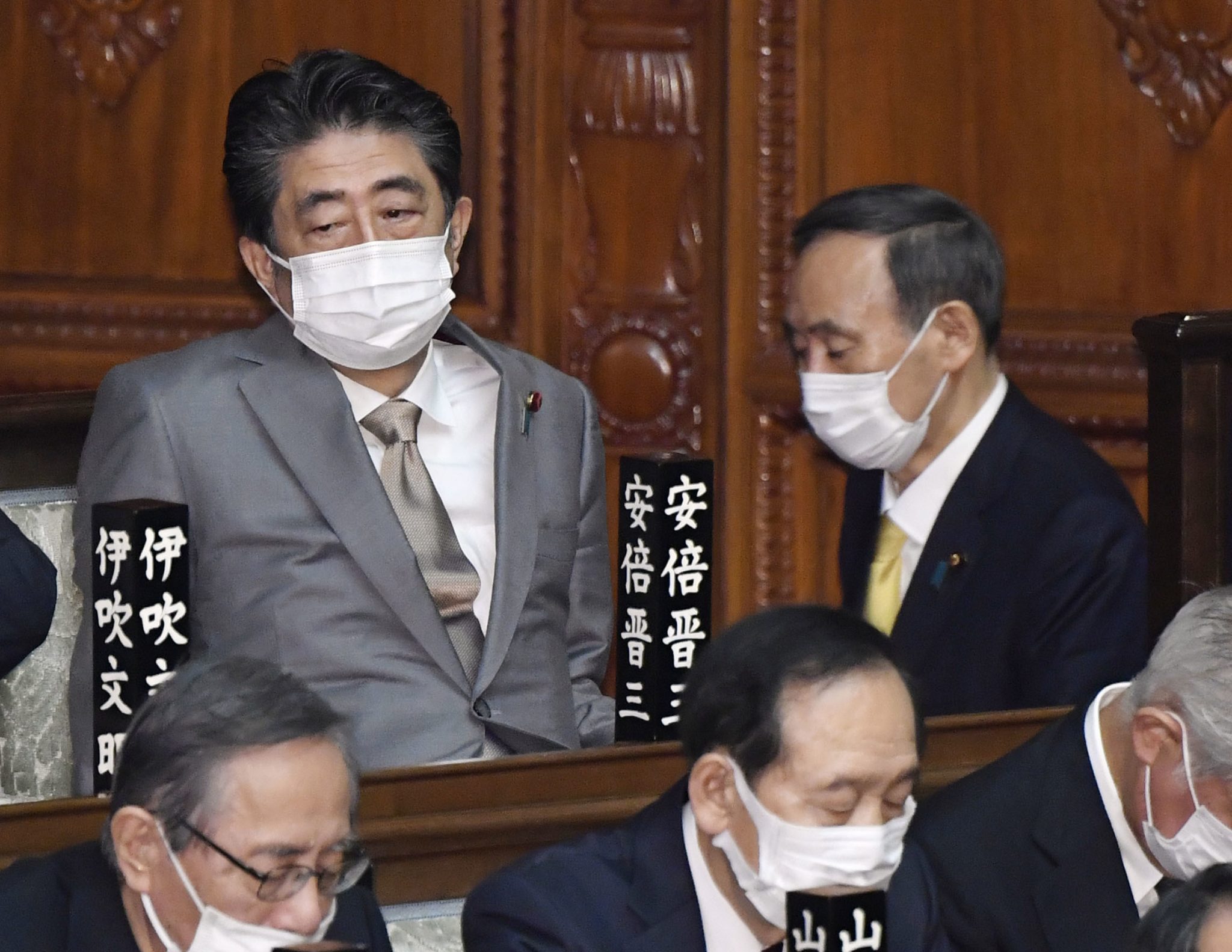 National News: Lack of security for Japanese prime minister