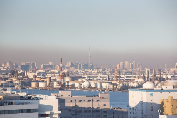 A dense layer of smog covers the Japanese capital, Japan, 13 January 2021 (Stanislav Kogiku / SOPA Images/Sipa USA via Reuters Connect)