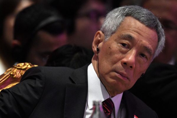 Singapore's Prime Minister Lee Hsien Loong attends the 22nd ASEAN Plus Three Summit in Bangkok, Thailand, 4 November 2019 (Photo: Reuters/Chalinee Thirasupa).