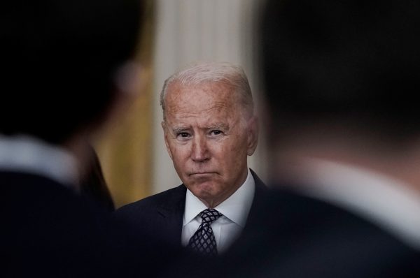 US President Joe Biden speaks at the White House in Washington, United States, 21 August 2022 (Photo: Reuters/Ken Cedeno)