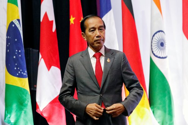 Indonesian President Joko Widodo attends a news press conference after the G20 Leaders’ summit in Bali, Indonesia, 16 November 2022 (Photo: Reuters/Ajeng Dinar Ulfiana).
