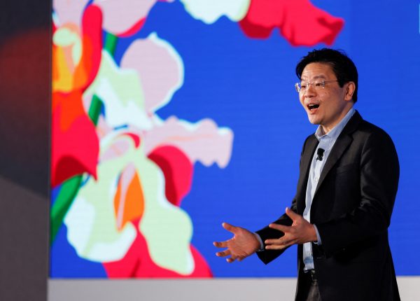 Lawrence Wong attends 'Google for Singapore', Singapore, 23 August 2022 (Photo: Reuters/Edgar Su).