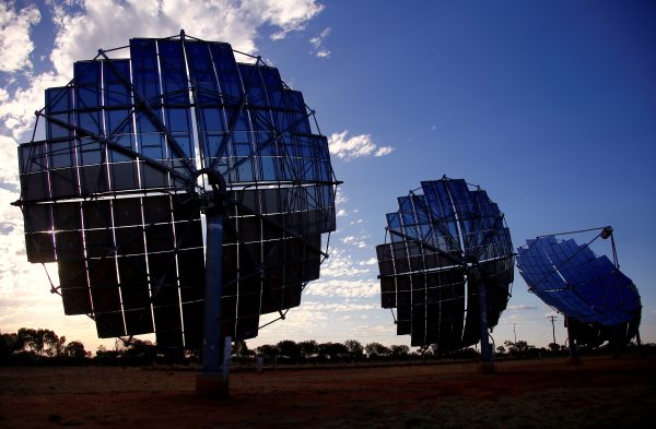 Solar farm in Queensland, Australia, 11 August 2017 (Photo: Reuters/David Gray).