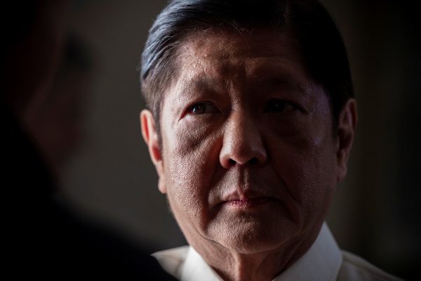 Philippine President Ferdinand Marcos Jr before an interview with Reuters, Washington, United States, 4 May 2023 (Photo: Reuters/Evelyn Hockstein).