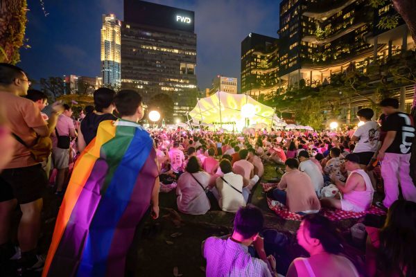 Thousands of people attend the first Pride Month rally Pink Dot since Section 377A anti-gay law was repealed, on 25 June 2023 in Hong Lim Park, Singapore (Photo: Maverick Asio/SOPA Images via Reuters).