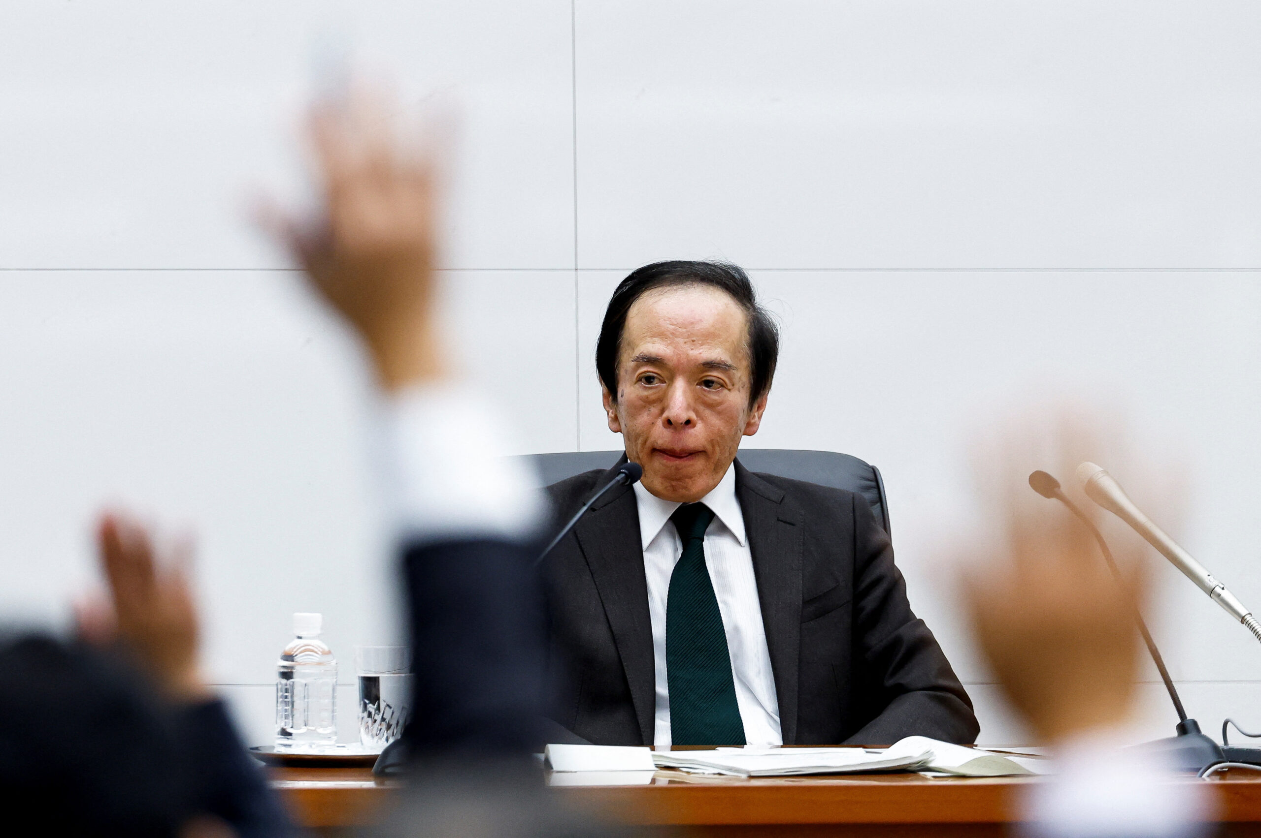 Bank of Japan Governor Kazuo Ueda attends a press conference after a policy meeting at BOJ headquarters, in Tokyo, Japan, 19 March 2024 (Photo: Reuters/Kim Kyung-Hoon).