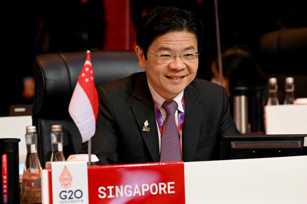 Singapore's Minister of Finance and Deputy Prime Minister Lawrence Wong attends the G20 Finance Ministers Meeting in Nusa Dua, Bali, Indonesia 16 July 2022. (Photo: Reuters/Sonny Tumbelaka).