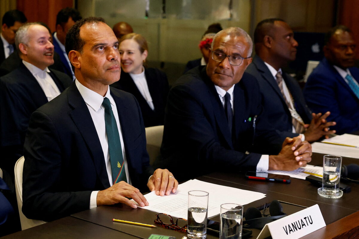 Ralph Regenvanu, Special Envoy for Climate Change and Environment for Vanuatu an